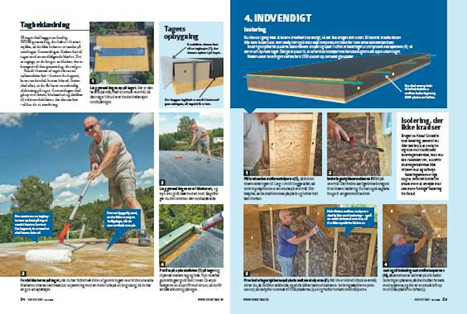 Indvendigt i isoleret anneks Anneks isoleret indvendigt